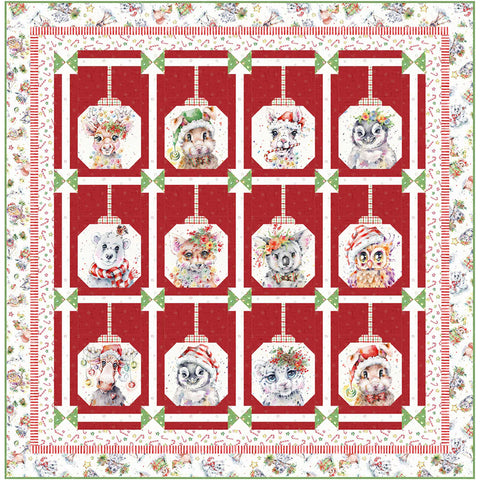 Little Darlings Christmas Ornament Quilt Kit
