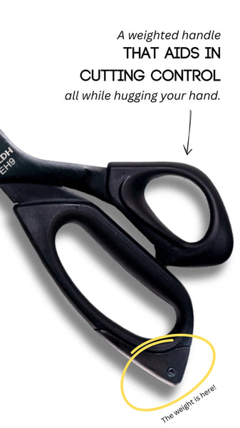 New 2026 Midnight Edition Ergonomic Scissors 9in # LDH-EH9