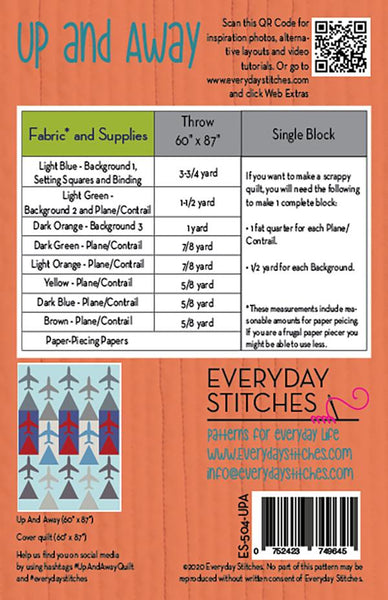 New 2026 Up And Away G ES 504UPA Everyday Stitche