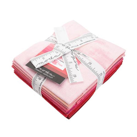 SALE Grunge Stitch Pink AB 10 skus 30150ABSP Moda Fat Quarter Bundle