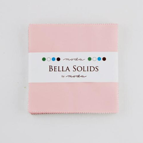 Bella Solids Charm Pack Sis Pink 9900PP 145