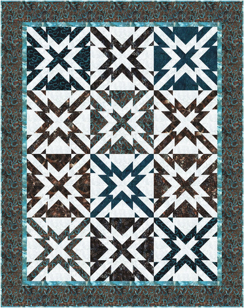 New 2026 Stellar Magic Quilt Pattern 42 x 56