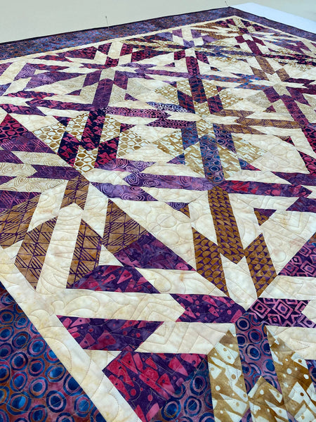 New 2026 Stellar Magic Quilt Pattern 42 x 56