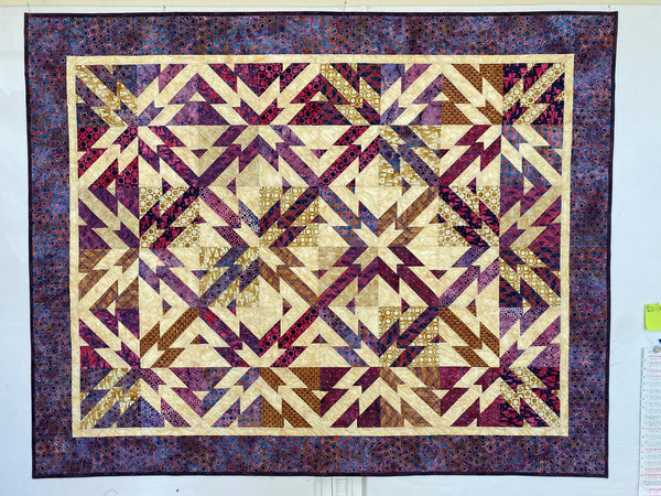 New 2026 Stellar Magic Quilt Pattern 42 x 56