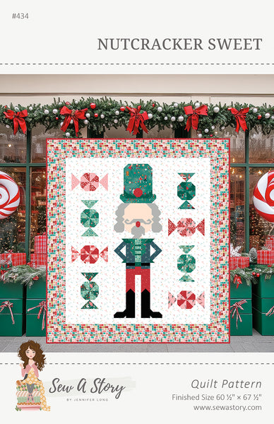 New 2026 Jennifer Long Nutcracker Sweet Quilt Pattern