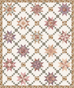 New 2025 Prairie Garden quilt kit Melissa Gilbert Modern Prairie 96" x 114"