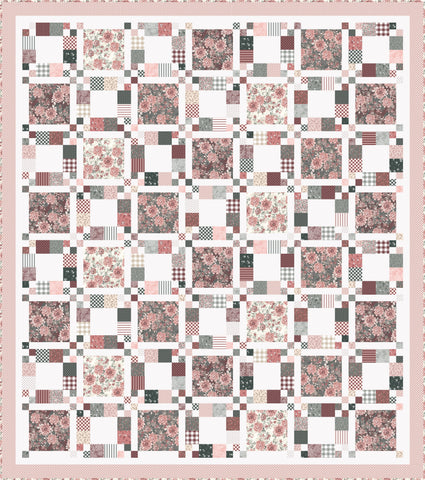 Modern Prairie Prairie Picnic Quilt Pattern only co founder Melissa Gilbert for Riley Blake Fabrics