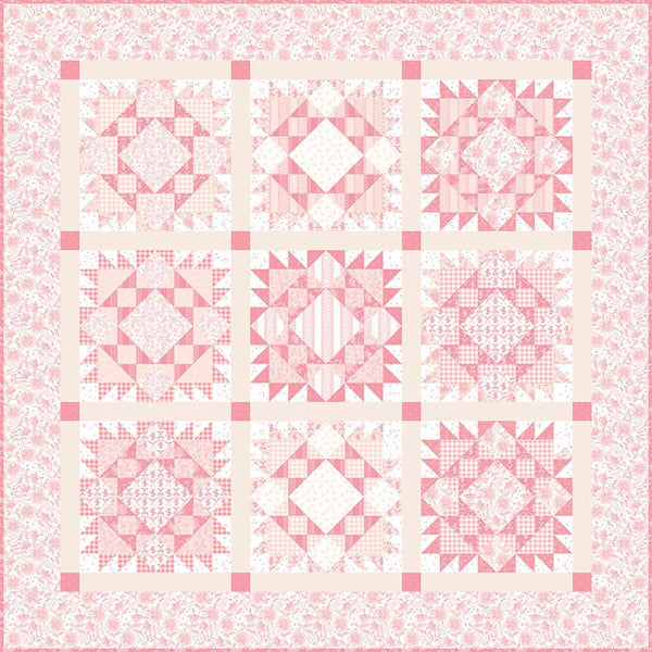NEW 2026 Pattern Aria & Ava Quilts Rose Berry