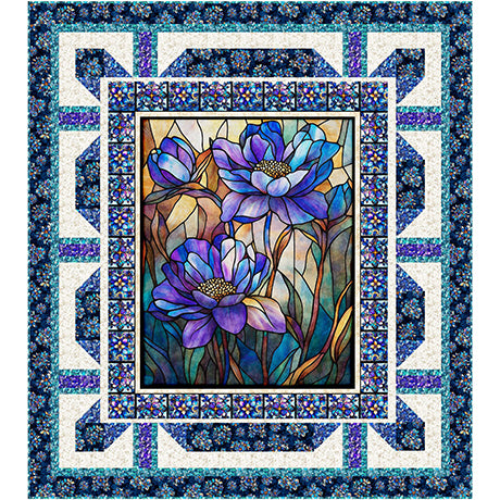 New 2026 Pattern only Glass Garden featuring two quilt patterns