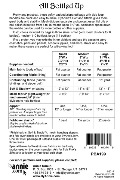 New All Bottled Up # PBA199 Pattern