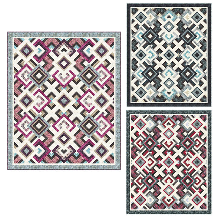 Square Dance #4 - PTNB0215 Sue Beevers of Trillium Ridge Quilt Patterns