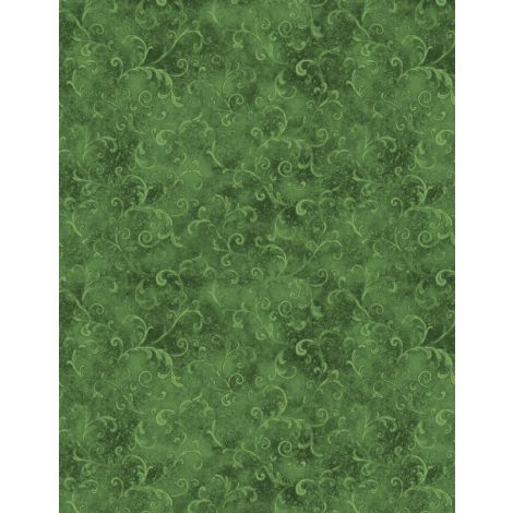 New 2025 Filigree Dk. Green Wilmington Prints 1810 42324 779