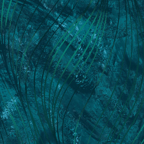 Dark Teal Go With the Flow 108in Wide Back # QB102-QJ