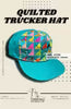 New 2026 Quilted Trucker Hat