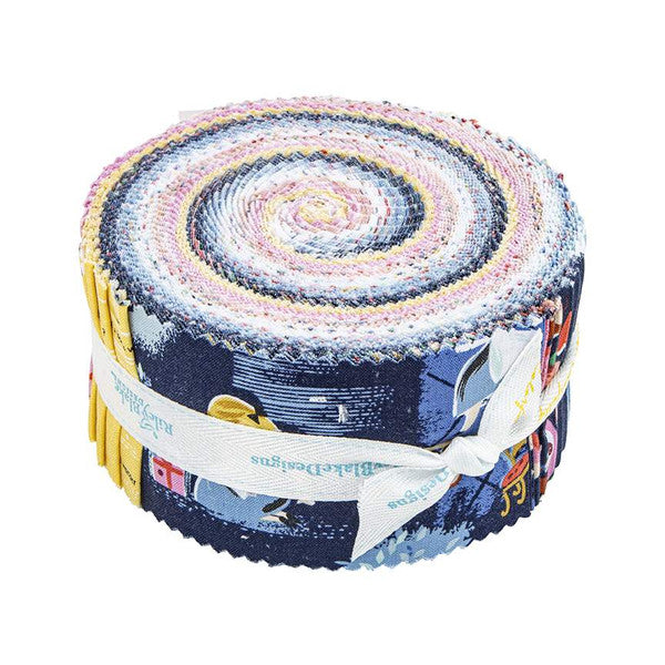 SALE Down the Rabbit Hole 2 1/2" Rolie Polie JELLY ROLL