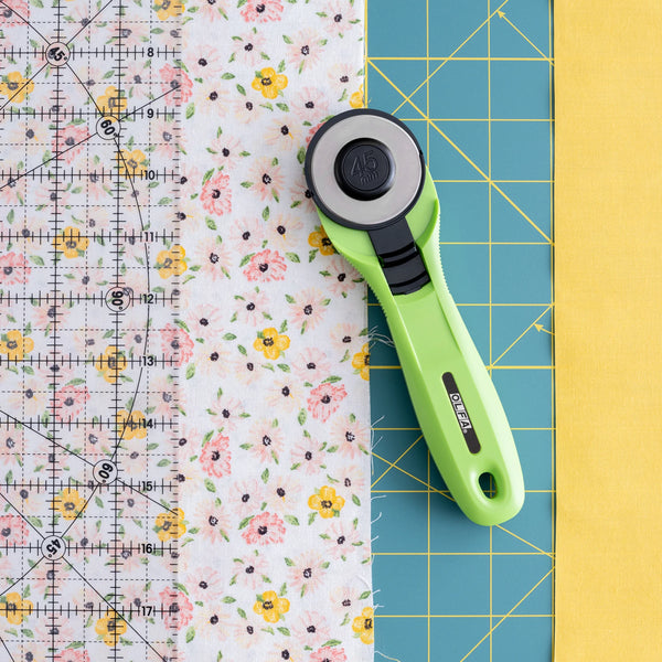 Olfa 45mm Splash Handle Rotary Cutter  choice of 3 colors