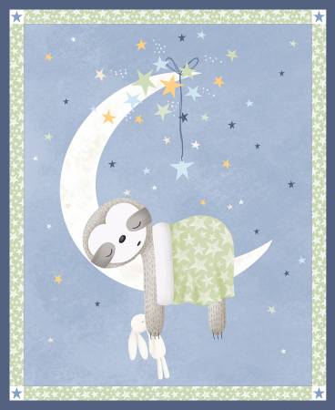 Sleepy Sloth by Debbie Monson for P & B Textiles