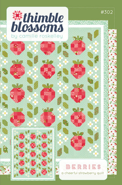 Berries pattern # TBL302 Thimble Blossoms