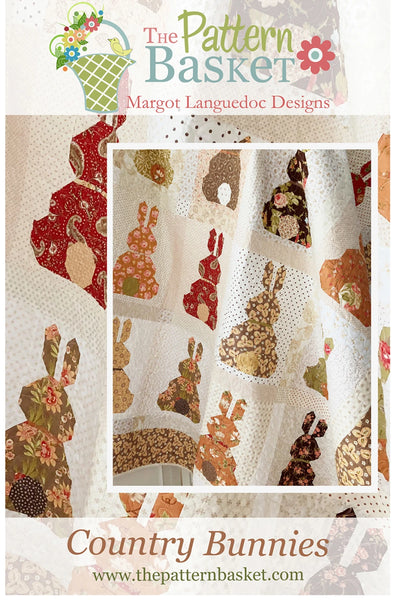 Country Bunnies # TPB1809 The Pattern Basket
