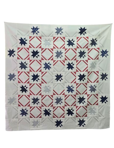 New 2026 Starshine quilt kit featuring American Gatherings lll Moda