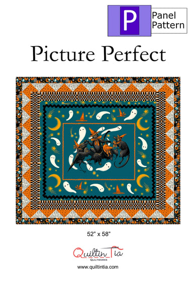 New 2026 Picture Perfect Panel Quilt Pattern 36 x 42