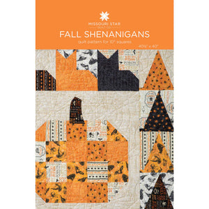 Fall Shenanigans quilt pattern with Large Simple Wedge Template