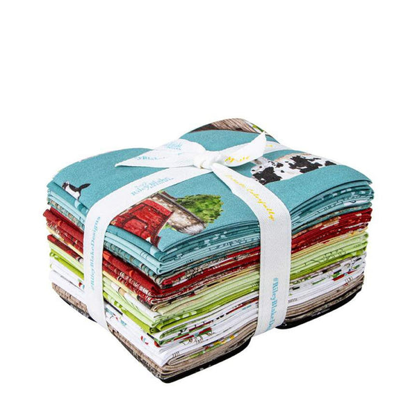 SALE Spring Barn Quilts Fat Quarter Bundle 18pcs Riley Blake Designs