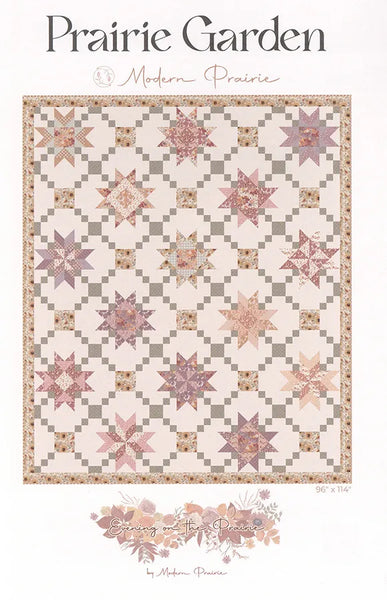 New 2025  Prairie Garden Quilt Pattern Modern Prairie #P207-PRAIRIEGARDEN
