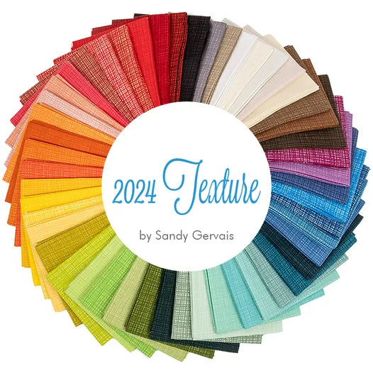 SALE 2024 50pc Texture Fat Quarter Bundle Sandy Gervais for Riley Blake Designs