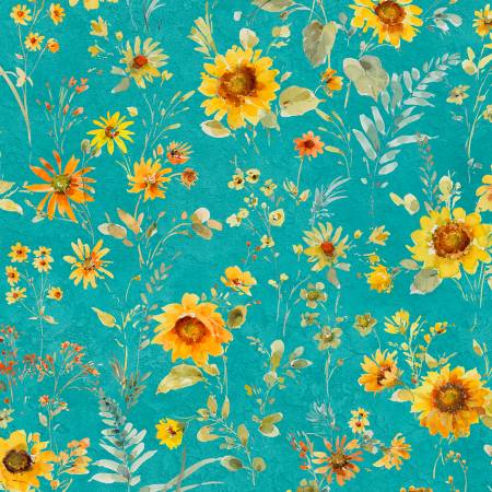 Sunflower Sweet Collection by Lisa Audit for Wilmington Prints