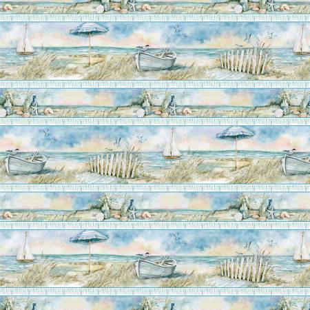 Coastal Sanctuary collection by Susan Winget for Wilmington Prints