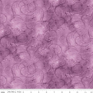 Painter's Watercolor Swirl Violet