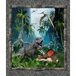 Jurassic Dinosaur Large Panel