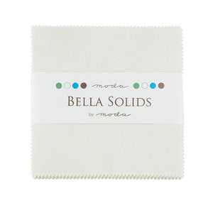 Bella Solids Charm Pack Porcela 9900PP 182 Moda