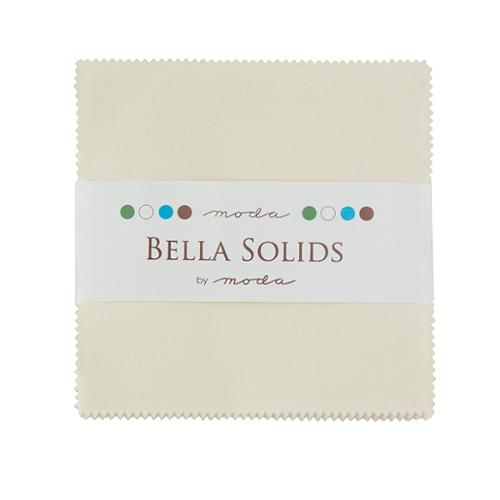 Bella Solids Charm Pack Ivory 9900PP 60 Moda