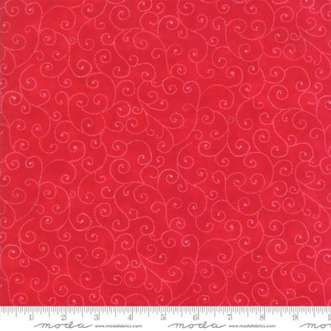 Marble Swirls Christmas Red 9908 23 Moda