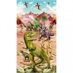 SALE March of the Dinosaurs Panel